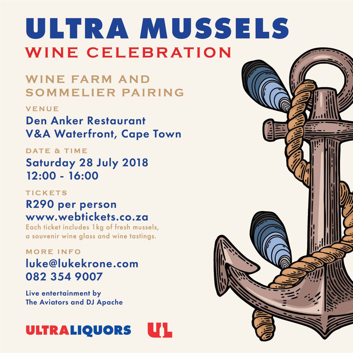 Saronsberg's tweet photo. The man behind the mastery of Saronsberg wines - Cellar Master Dewaldt Heyns - will proudly be pouring our wines at the #UltraMussels Wine Celebration on Saturday!
Info and tickets: https://t.co/HhN5y1NORp https://t.co/GuMRkrk60K