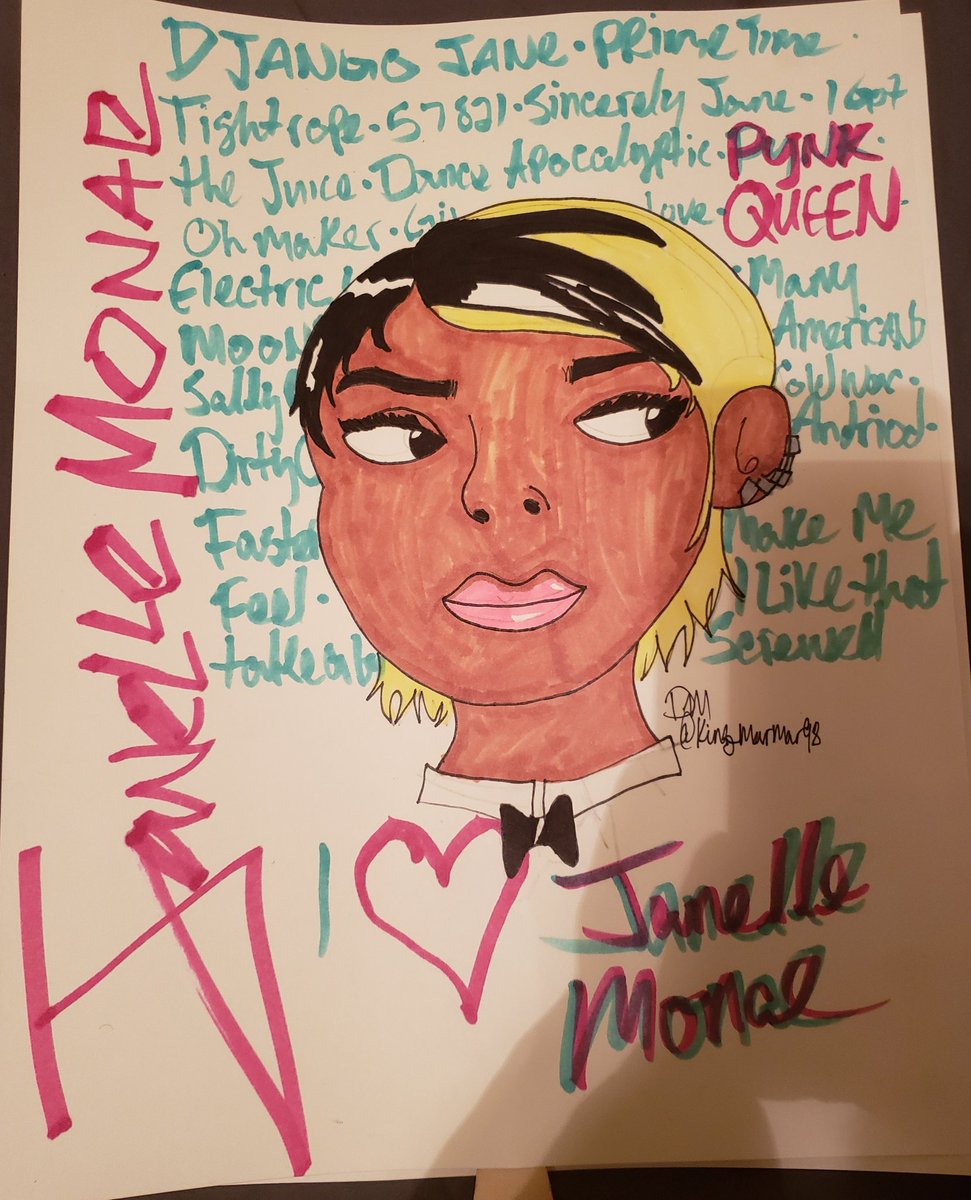 King_marmar98's tweet image. @JanelleMonae can't wait to see you in concert this Thursday. Made this 4 u.