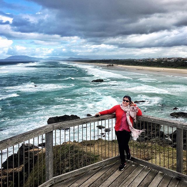 kaushik__jay's tweet photo. #Windy #Rain #LookOut #LightHouse #RedSweater #Cloudscape #TiKaTales #ShotOniPhone #SnapSeed #TackingPointLightHouse #RoadTrip #NSW https://t.co/BS2BjxZkr7 https://t.co/nVOIweuXY6