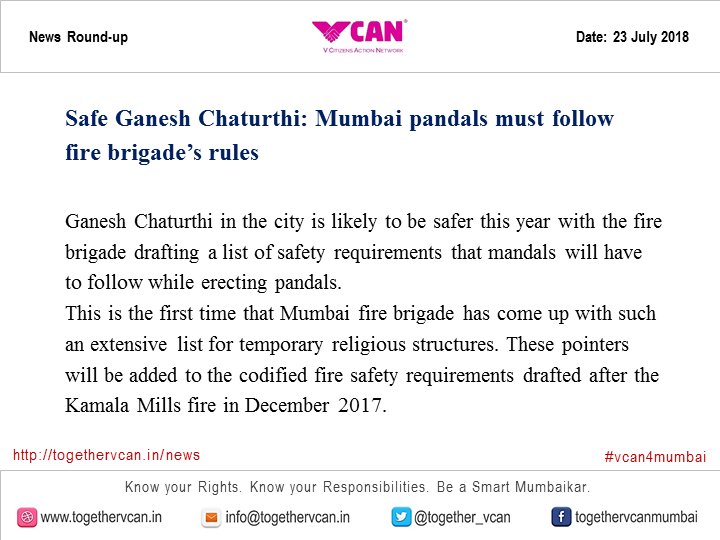 Retweeted TogetherVCAN (@Together_VCAN):

#Safe #GaneshChaturthi: #Mumbai pandals must follow #firebrigade’s rules

Click here to read more:
togethervcan.in/news/safe-gane…

#vcan4mumbai