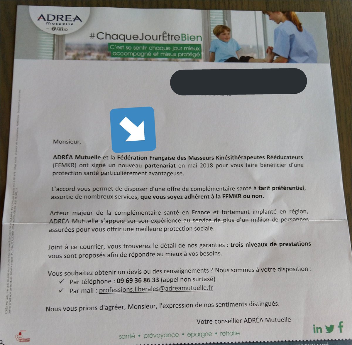 KineMeuh's tweet photo. Donc @ADREAmutuelle s'allie à la  @_FFMKR pour promouvoir les #FakeMed ! 
Rappelez-moi une des raison de la manif des #kines ? Vive la cohérence !
#chirogate https://t.co/rjoBo8FjsY