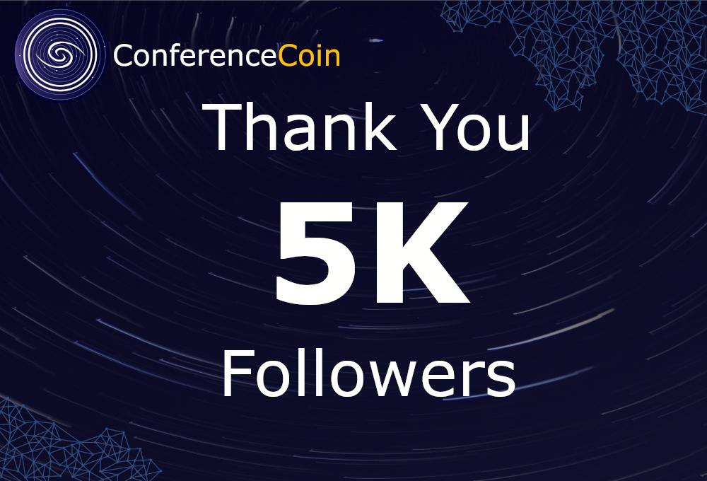 ConferenceCoin's tweet photo. Thanks for your support! #Blockchain #conference https://t.co/VxkzO1lG3d
