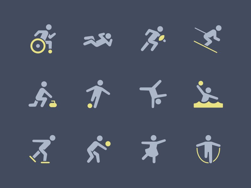 nucleoicons's tweet photo. Sport Silhouettes, by @rodchenkod for Nucleo 👏 https://t.co/JP7Ivld2s0 https://t.co/35jFRIl94i