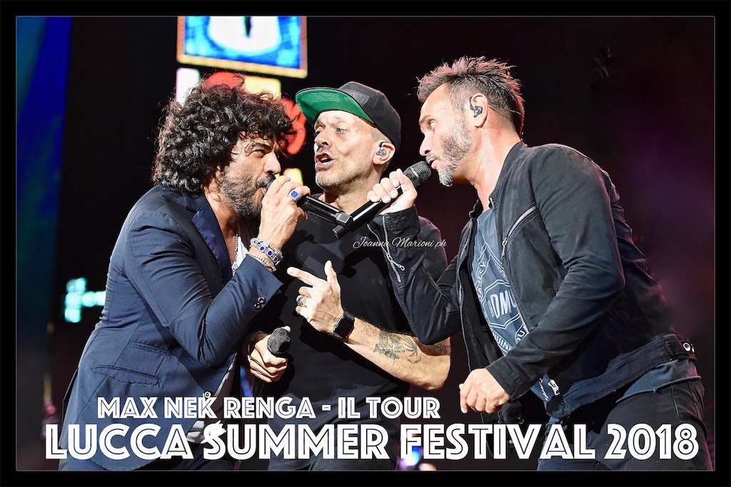 max nek renga al lucca summer festival nei click di <a href="/JoannaMarioniph/">Joanna Marioni</a> blogrockandfood.blogspot.com/2018/07/max-ne… <a href="/MaxPezzali/">Max Pezzali</a> <a href="/NekOfficial/">Nek Filippo Neviani</a> <a href="/RengaOfficial/">Francesco Renga</a> <a href="/Rockandfoodblog/">Rockandfood (Livia)</a>