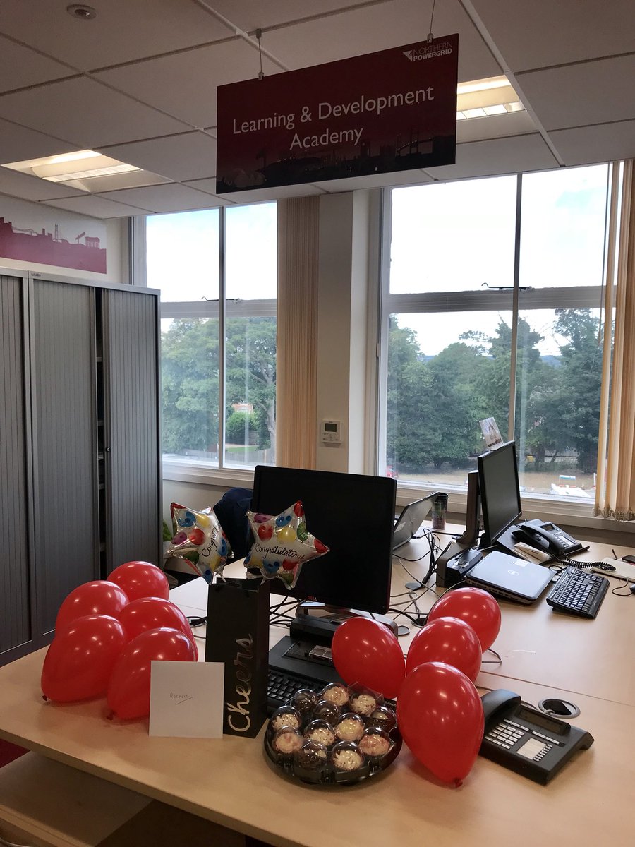 KimberWilson01's tweet photo. Looking forward to Rachael joining the L&amp;D Academy team today! 

Making her first day that extra bit special.

#teamawesome https://t.co/HP4u43YwHt