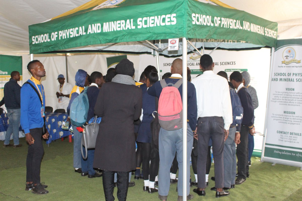 ULvarsity's tweet photo. Learners engaging with different Institutions of Higher Learning about career opportunities at the #OpenWeek2018. #WhyNotUL @MohubaKgalema  @RadioTurf  @KeyakaUL https://t.co/hbBVeft4vj