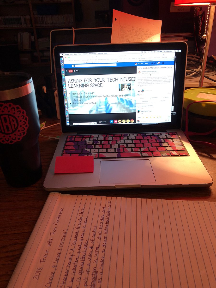 Great PD session starting the #teachwithtech online conference! <a href="/RES_RSSS/">Rockwell Elem NC</a> #alwayslearning