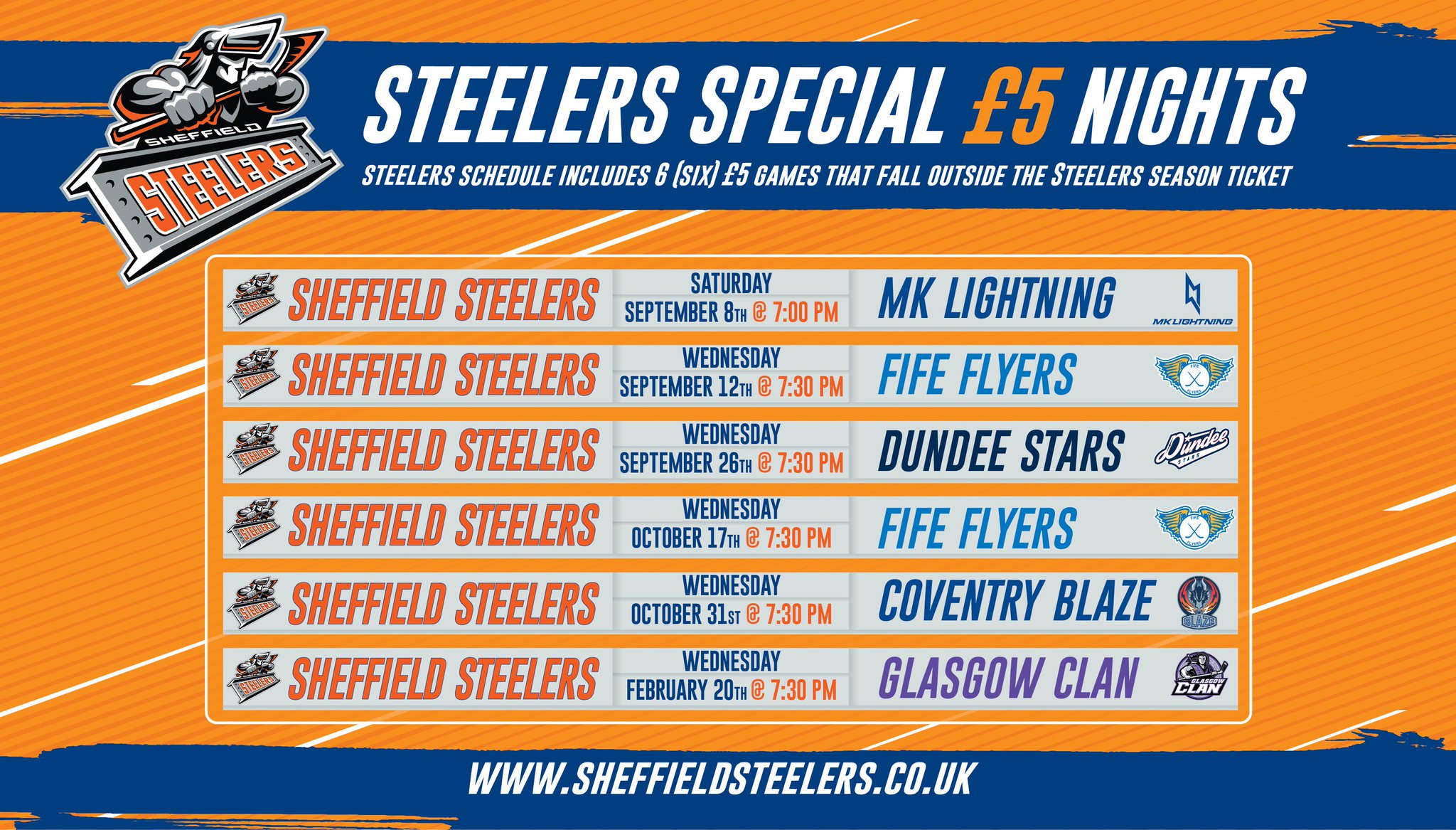 STEELERS OFFICIAL on Twitter "All tickets for these 6 games are priced