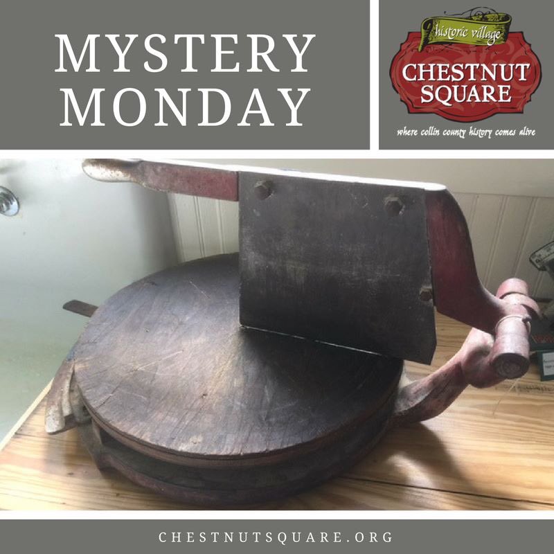 SquareChestnut's tweet image. Who wants to take a guess at what this is? Hint, this item is located in our beautifully restored Dulaney House. Let's see how many people can guess the right answer. #MysteryMonday #ChestnutSquare