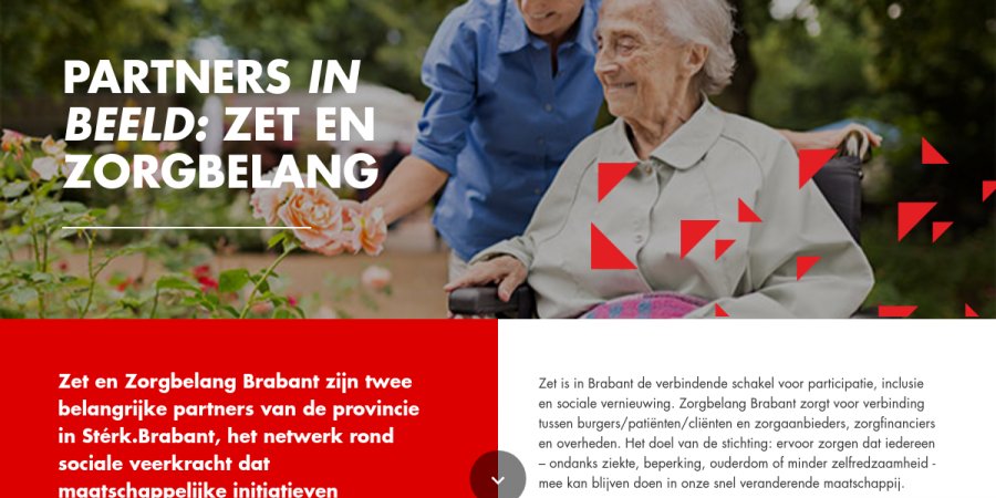 Zet en Zorgbelang Brabant zijn twee belangrijke partners van de provincie in Stérk.Brabant, het netwerk rond sociale veerkracht dat maatschappelijke initiatieven ondersteunt, op de kaart zet en met elkaar in contact brengt. Lees hier wat we doen!

brabantnl.instantmagazine.com/sociale-veerkr…