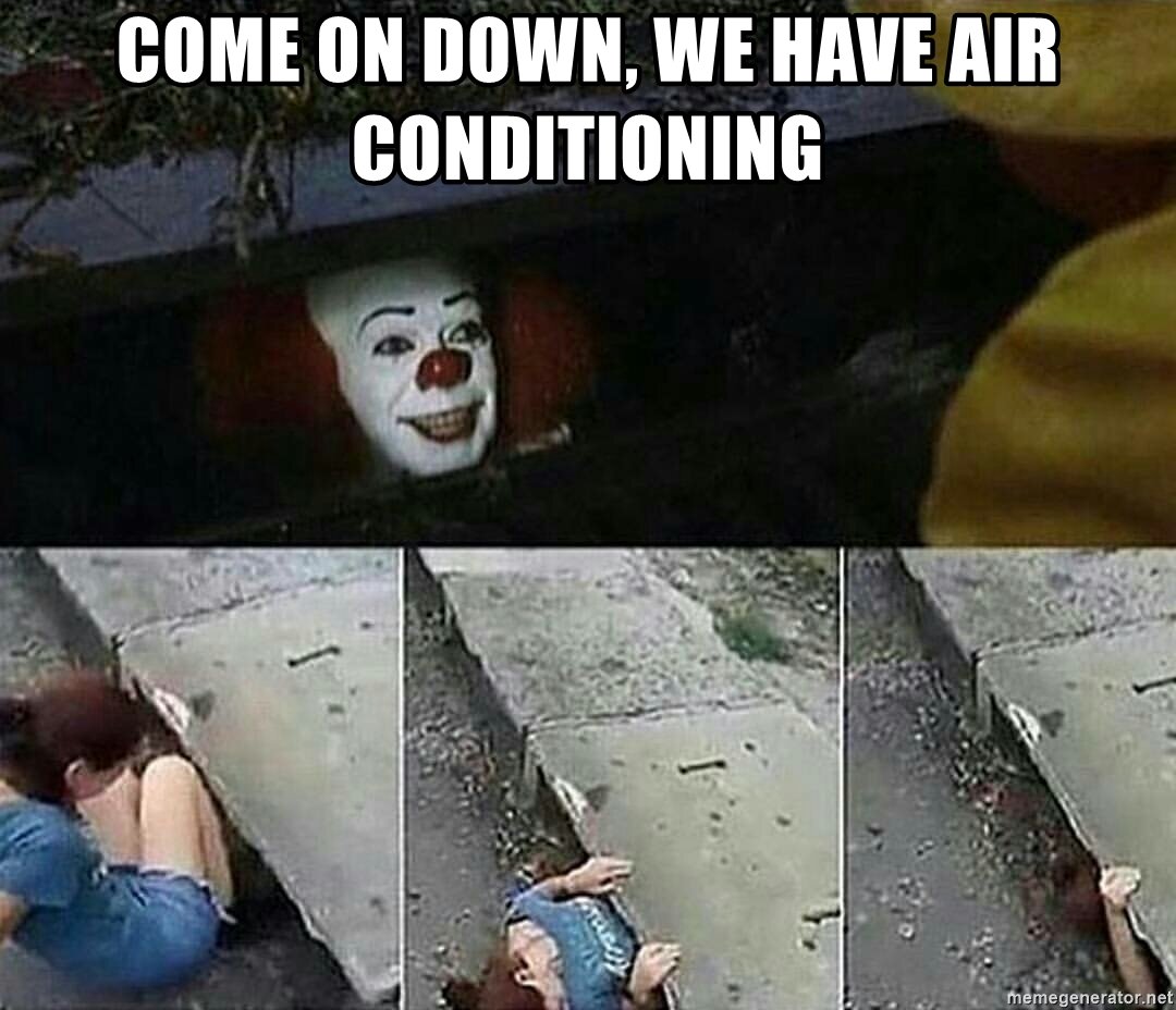 Before you get this desperate call <a href="/AirComfortNash/">AirComfort Nashville</a>  615-259-4111. We are clown free :)