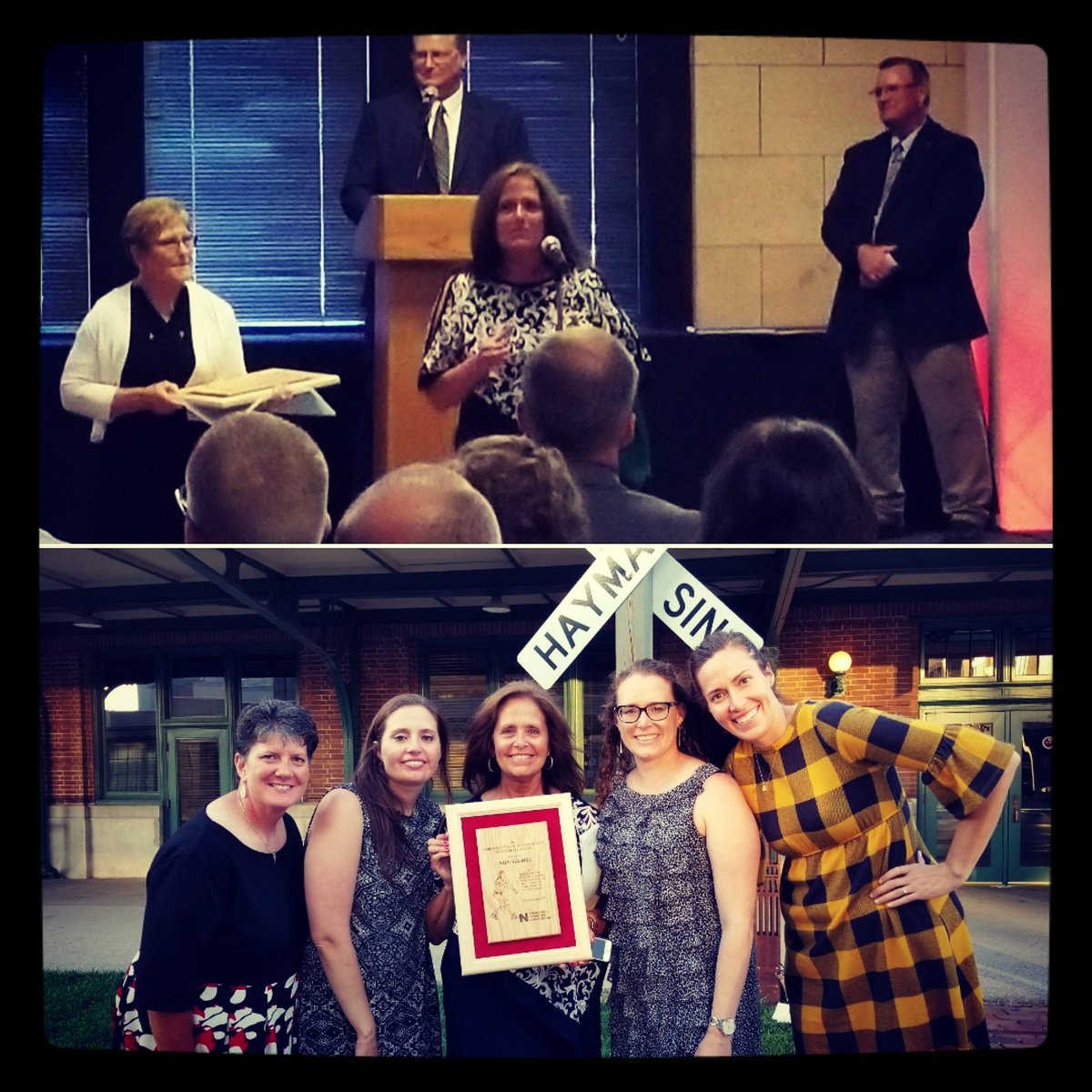 khurst8's tweet photo. Congratulations Coach Wewel for receiving the Phyllis Rice Honor Award for your Career Volleyball achievements. It was a fun night honoring an amazing coach! I am so blessed to have been apart of it! #coachingicon #knowheristoloveher @bergancatholic https://t.co/mCJ2y5Get1
