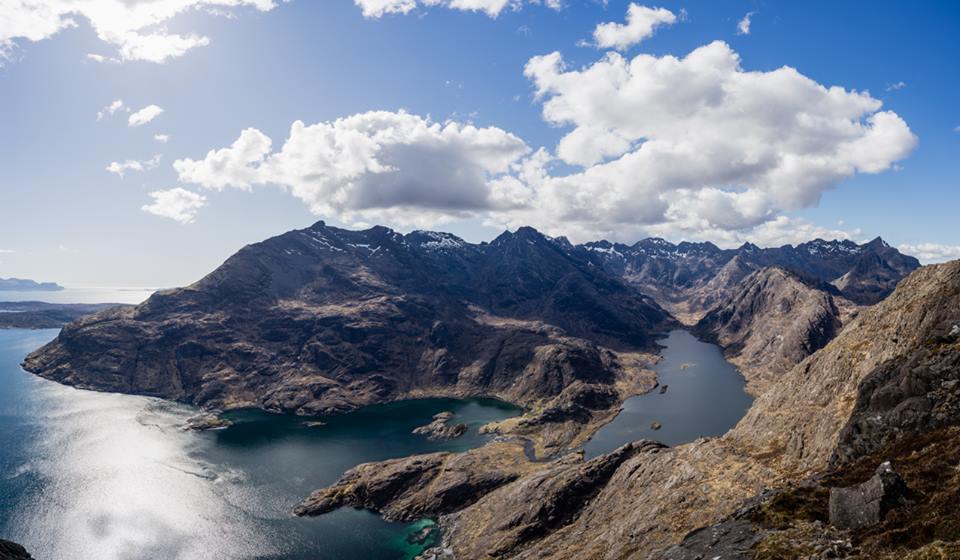Adrian Trendall sent us this photo of the #Cullins on #Skye looking absolutely magical. A favourite for many #mountaineers!