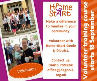 HomeStartGoole's tweet image. Our incredible volunteers offer friendship and vital support to local families in need. Right now, we need more volunteers so we can help more families. Sign up for our next volunteer training course, starting in September.