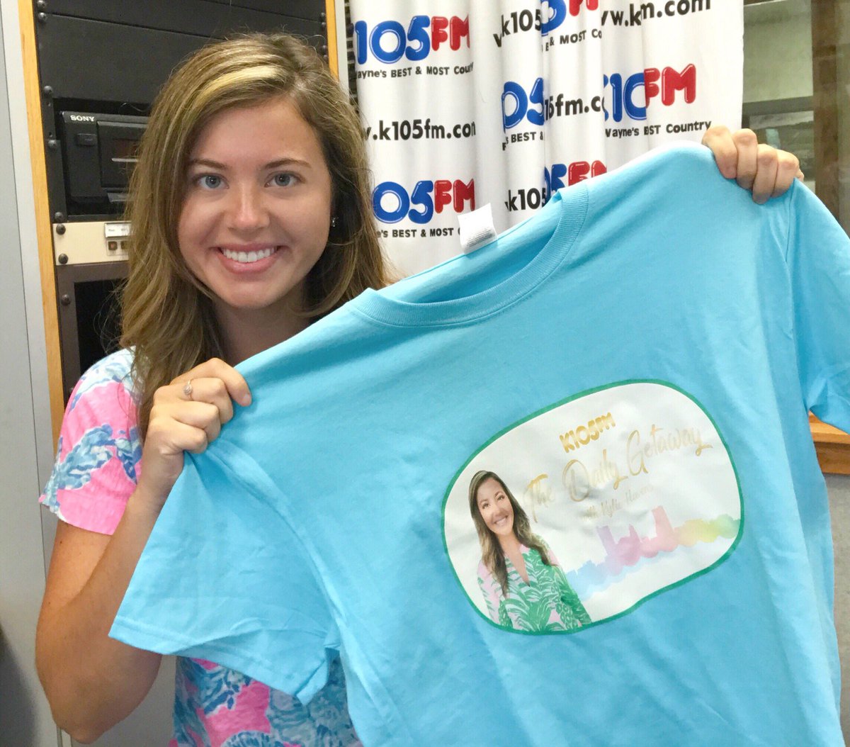 k105fm's tweet photo. Congrats to Crystal B. for winning the Name My Show contest! 🌴☀️🍍🐠 -Kylie https://t.co/ojA0rWagDc