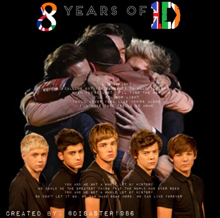disaster1986's tweet image. #8YearsWithOneDirection #8YearsOfOneDirection #1Dfandom #OneDirectionFamily