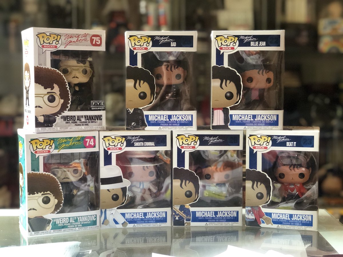 weird al funko pop fat