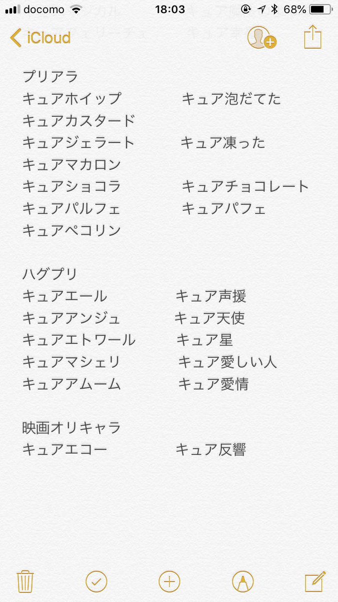 ぼん 在 Twitter 上 最近のプリキュアの名前おしゃれだな結局全員調べた 多い多すぎ大杉漣 英語なりフランス語なりごちゃ混ぜ 適当に調べたのであしからず ブルーム イーグレットが個人的に好きな名前 かっこいい 嫁はブラック先輩 Pricure プリキュア T