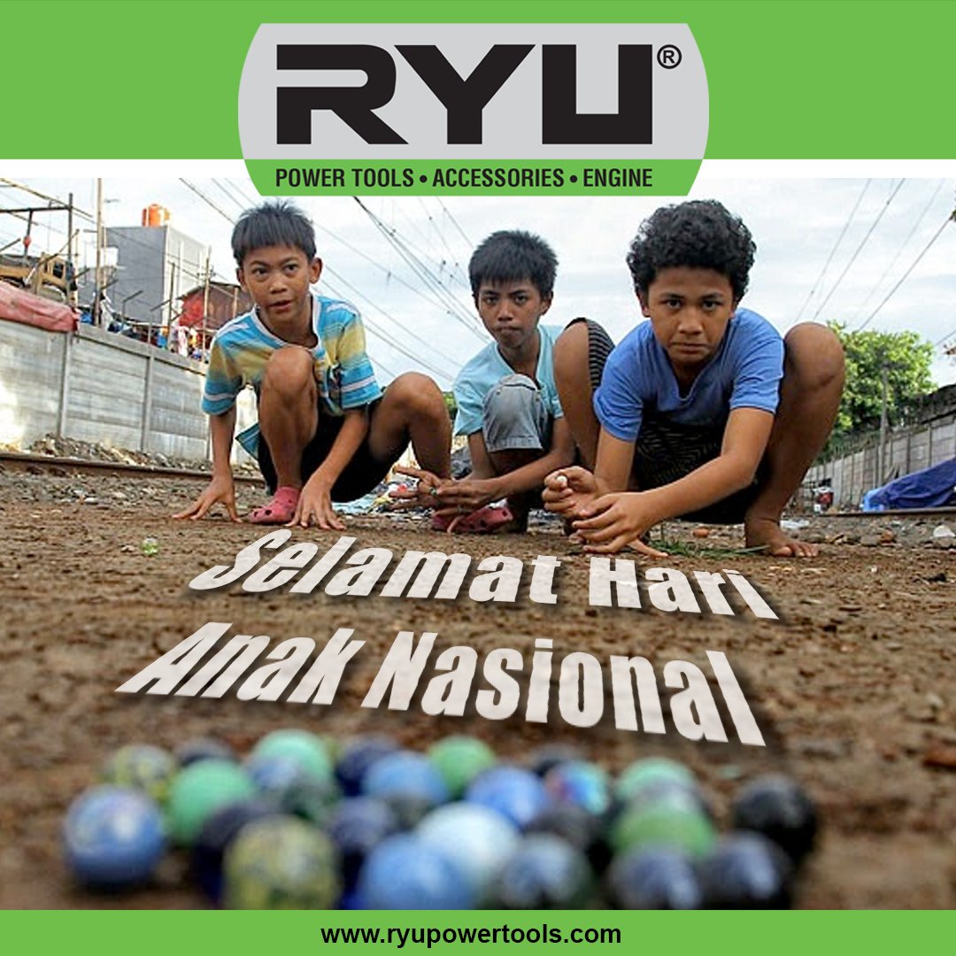 Ryupowertools's tweet photo. Selamat Hari Anak Nasional. Semoga Anak Indonesia mampu menjadi generasi unggulan penerus cita-cita bangsa dan negara.
https://t.co/c0TLtl8xpg
#ryu #ryupowertools #metalworking #woodworking #generaltools #engine #aksesoris #matabor #genset #waterpump #gurinda #bor #impactdrill https://t.co/8NMA6TnHTD