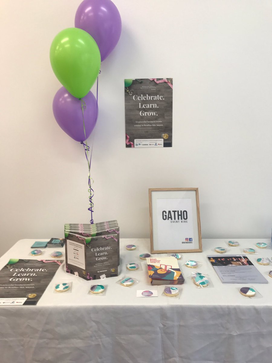 Was great to attend launch of #smallbizfestvic in #Bendigo today with <a href="/Chambek8/">Kate Chambers</a> heard from <a href="/bebendigo/">BeBendigo</a> and <a href="/mareeedwardsmp/">Maree Edwards MP</a> about the contribution of #smallbiz in <a href="/GreaterBendigo/">CityofGreaterBendigo</a> Looking forward to hosting our <a href="/ANZ_AU/">ANZ Australia</a> event in August #womeninbusiness