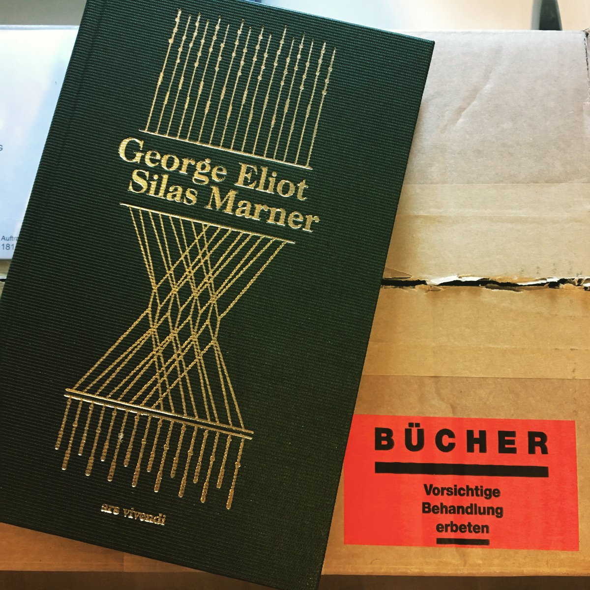 Ein Klassiker der englischsprachigen Literatur in einer wunderschönen neuen Ausgabe: »Silas Marner – Der Weber von Raveloe« von George Eliot. Ab Mittwoch im Buchhandel …
