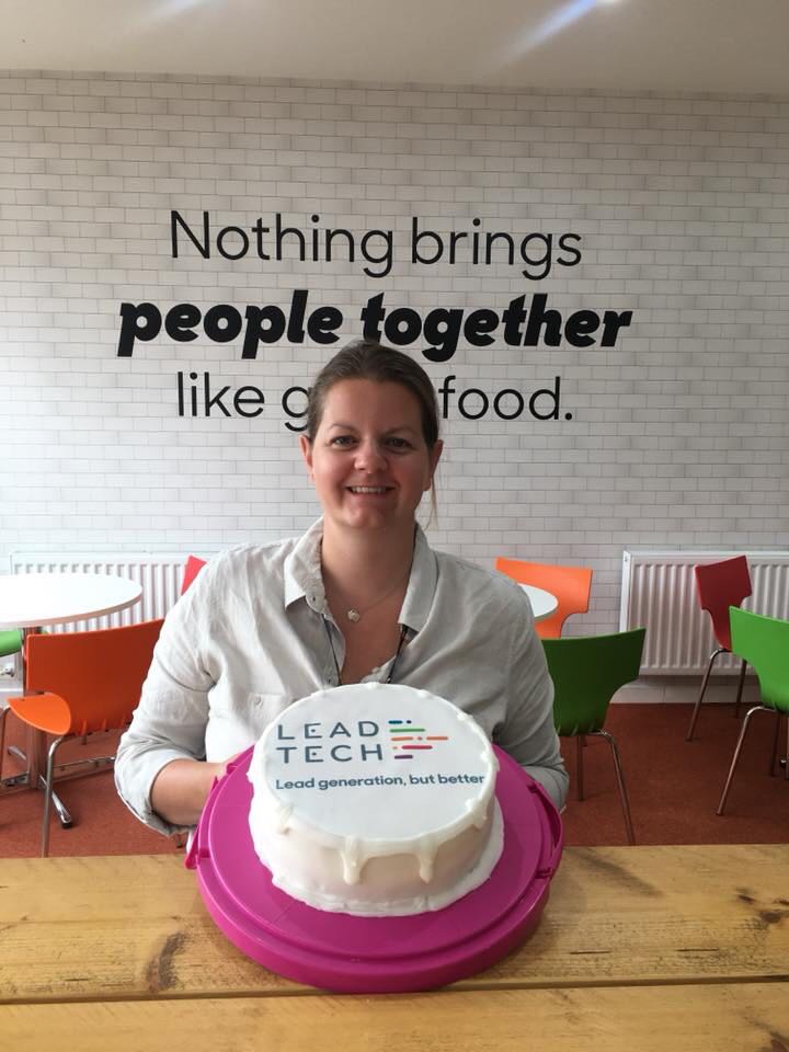 LifeatLeadTech's tweet image. Our Head of Finance has returned from maternity today and has baked us a cake for us all. What more do you need on a Monday?! Welcome back Gemma! #lifeatleadtech #leadtech #cake #maternity #welcomeback