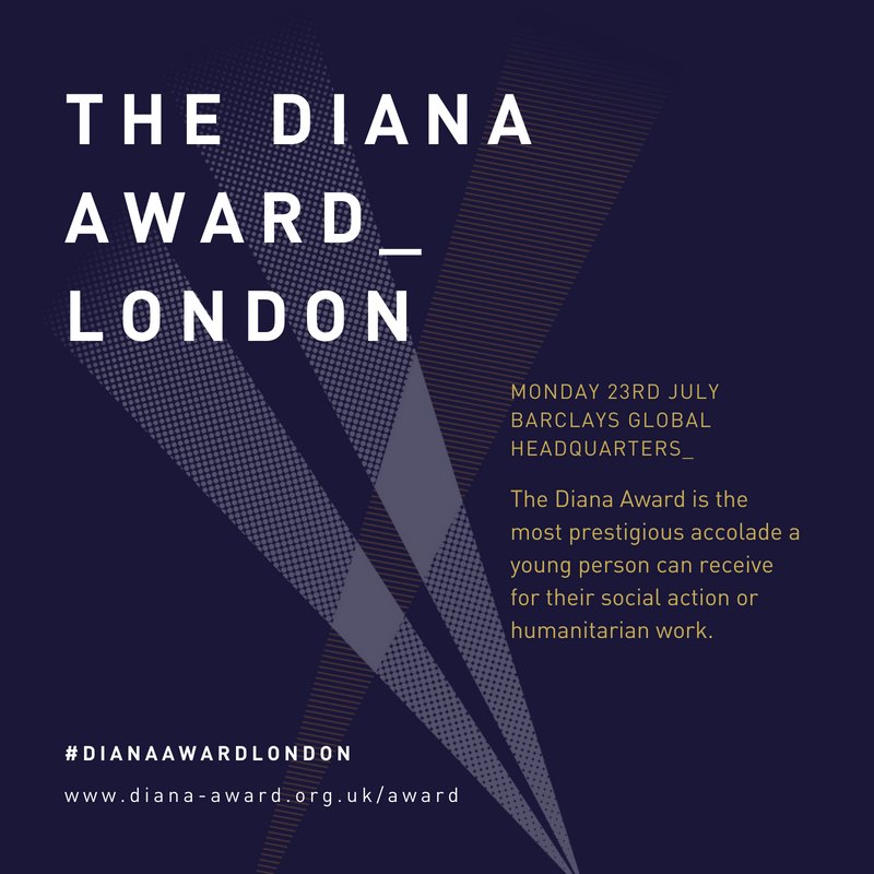 citygateway's tweet photo. Young people have the power to change the world. So excited to celebrate young people changing their society #dianaawardlondon @DianaAward https://t.co/lg4QGj3ps0
