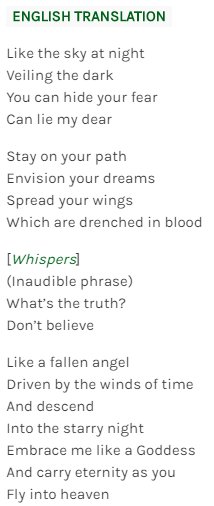 Attack On Titan Wiki Translated Lyrics By T Co Pwceikfgk0 T Co Mjdtqixohn Twitter