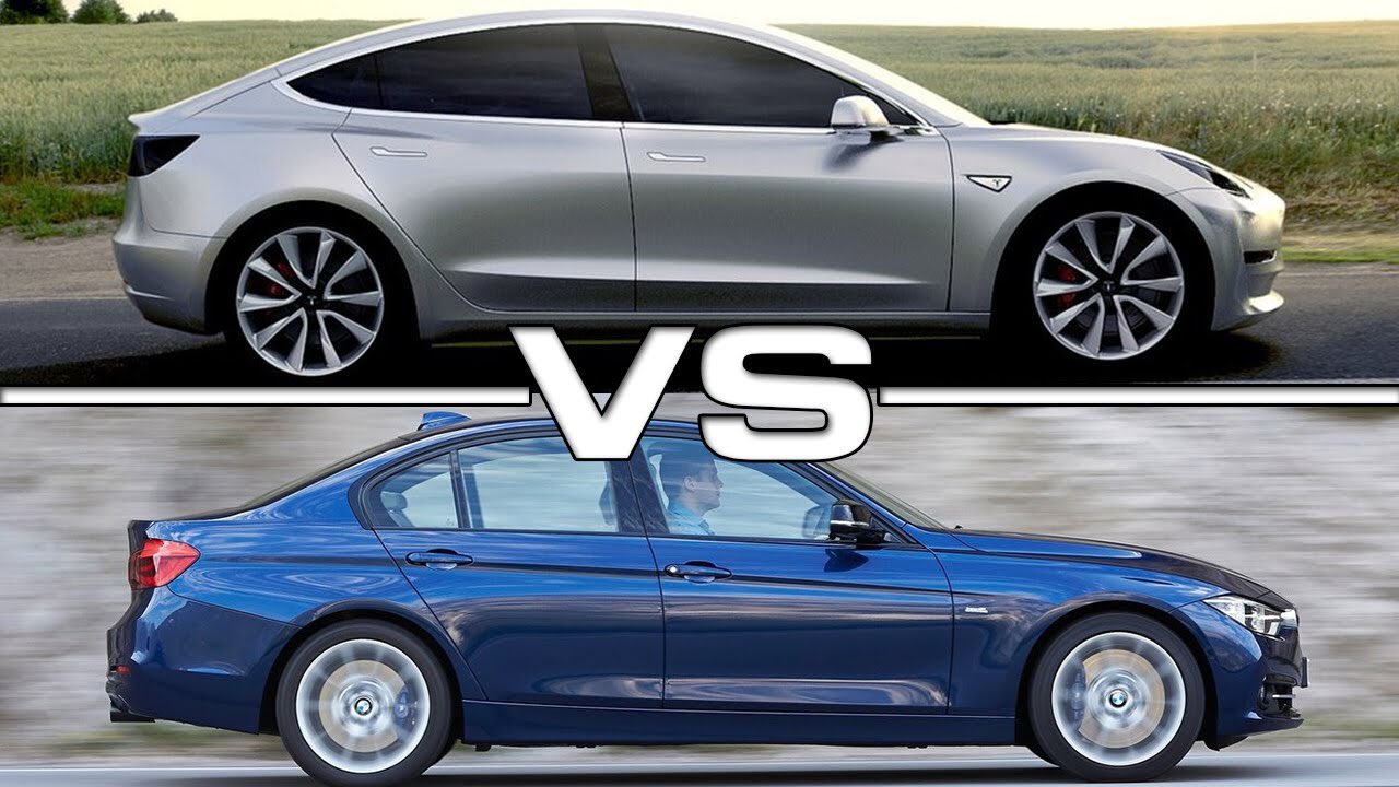 Bmw 330i vs tesla model 3 outlet