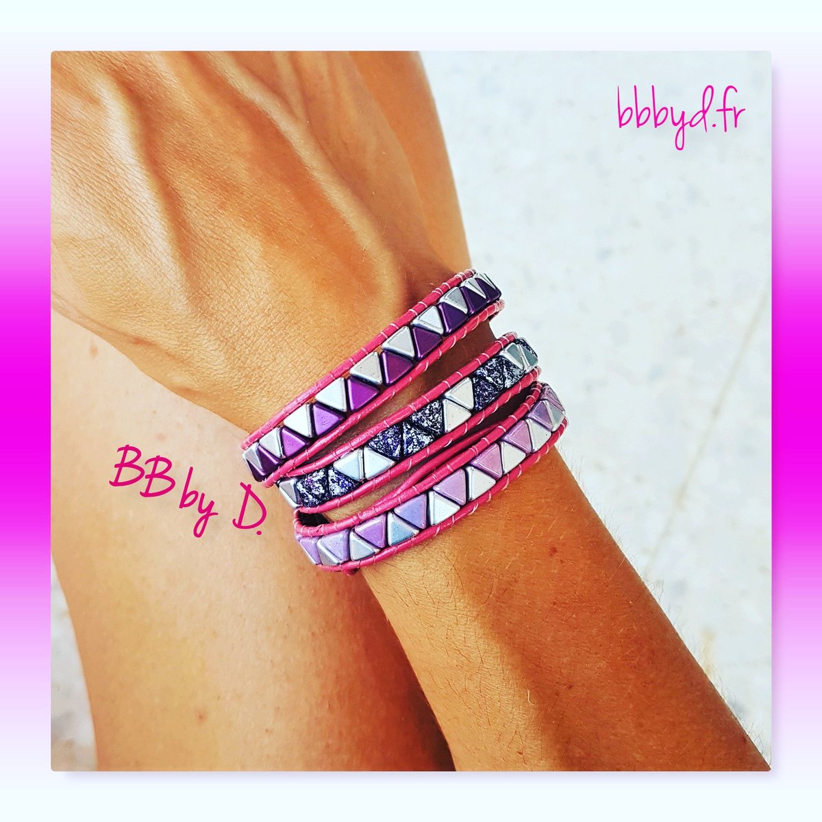 ▶️ bbbyd.fr 
-
#bbbyd #beads #jewelry #jewelrylover #Cuff #wrap #HandCrafted #handmadebyme #handmadewithlove #handmade #womenstyle #boho #beadedbracelets #beaded #eShop #etsy #jewelrylovers #jewelryaddict #bohostyle #style #mystyle