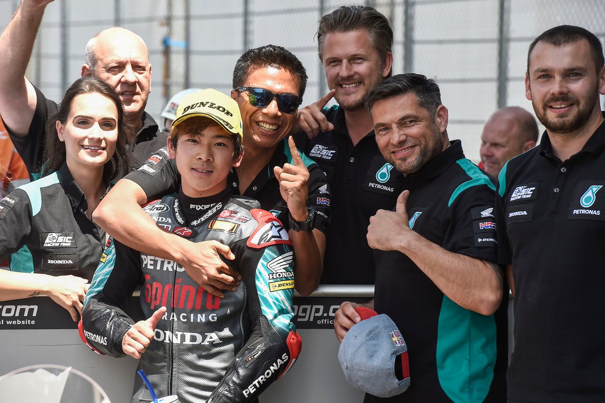 sepangracing's tweet photo. #MidSeasonRecap with @AyumuSasaki1:
๐นBest Race Result: 8th #QatarGP ๐ถ๐ฆ
๐นBest Qualifying: 3rd #ItalianGP ๐ฎ๐น
๐นWorld Standing: 21st (23 points)
#PetronasSprintaRacing #PetronasBrands #PetronasMotorsports #SICRacingTeam https://t.co/jQKZcSWUat