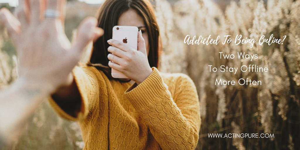 juliedickson's tweet photo. Addicted To Being Online? ere are two habits that you can cultivate in your everyday life to help you step away from the screen, and step into the present moment. >>> https://t.co/Ri2iiqsaiO https://t.co/XRYpdORwug