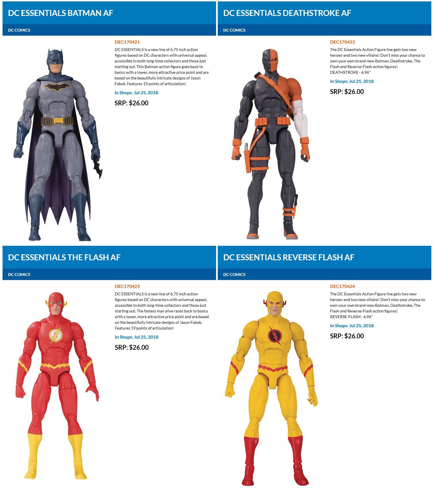 dc essentials reverse flash