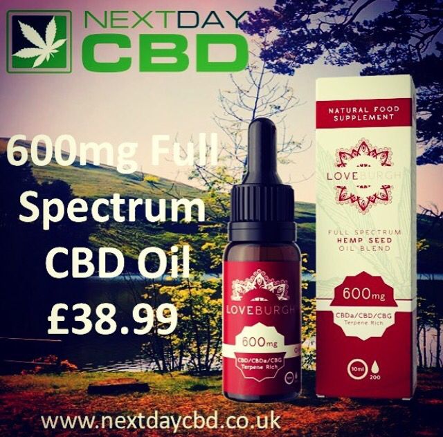 NextDayCBD's tweet photo. Try our 600mg Full Spectrum CBD terpene Rich oil ❤️ #NextDayCBD https://t.co/ACnK3Q8h5f #loveburghraw #cbdoil #hempseedoil #cannabidiol #endocannabinoidsystem https://t.co/jDCNJiF1F3