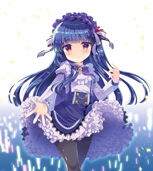 こないだのこずえちゃんと対っぽいゆきみん
ひみつの小夜曲の衣装はフリルがすごい

#佐城雪美 
