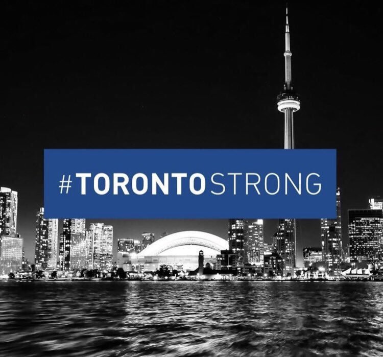 WRPSToday's tweet photo. Our thoughts are with the victims, their families, the #Toronto community &amp; all those impacted by the tragedy that unfolded last night on the #Danforth. Thx to @TorontoPolice members &amp; all emergency service workers who bravely responded to this senseless tragedy. #TorontoStrong https://t.co/SMSyiWfgTt