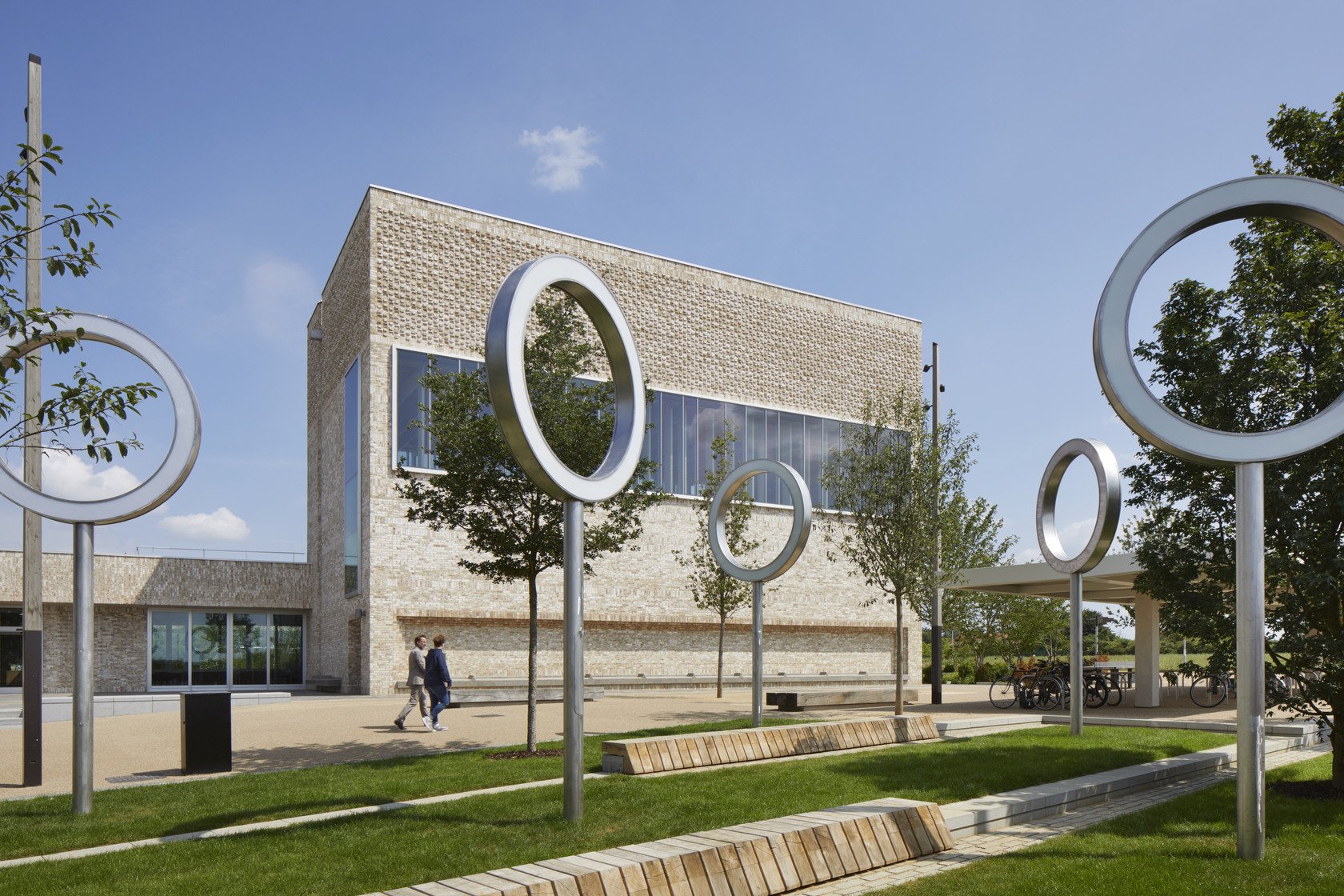 Eddington Cambridge on Twitter "The beautiful Storey’s Field Centre at Eddington designed by