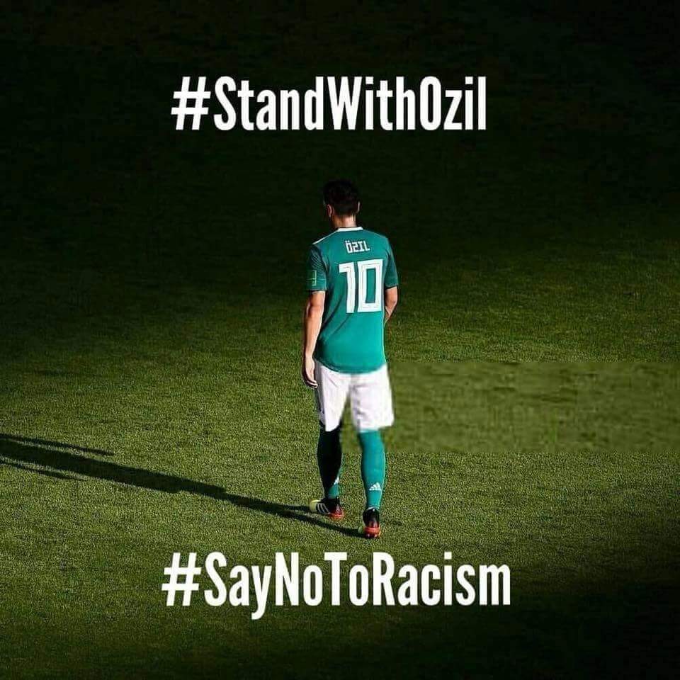 Mathgrind's tweet image. #IStandWithOzil #SayNoToRacism