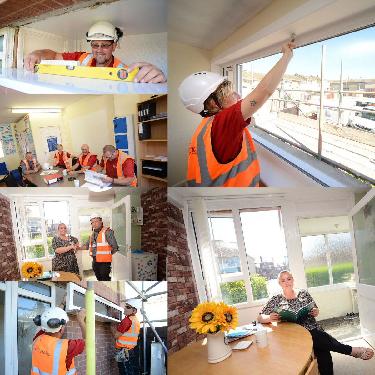 Thirteen Group on Twitter "Work to improve the homes for customers