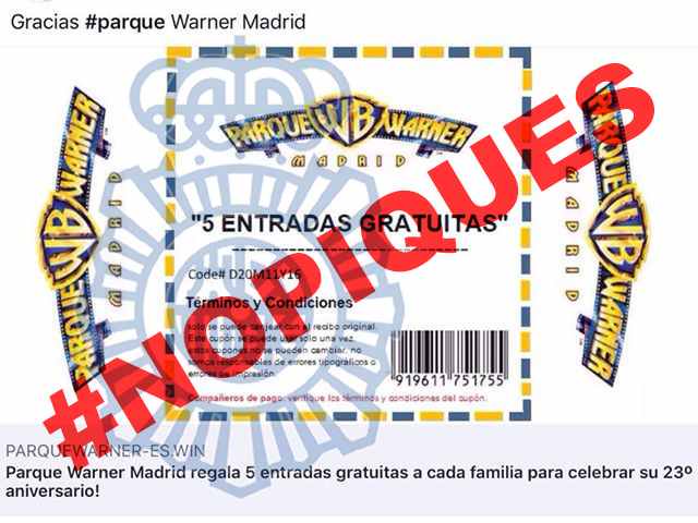 policia's tweet photo. ¿Preparando planes para disfrutar del #verano con l@s peques? 
Que estas "entradas gratuitas" por el 23º aniversario no te arruinen el día⤵️. https://t.co/l9AGBt4qVN
