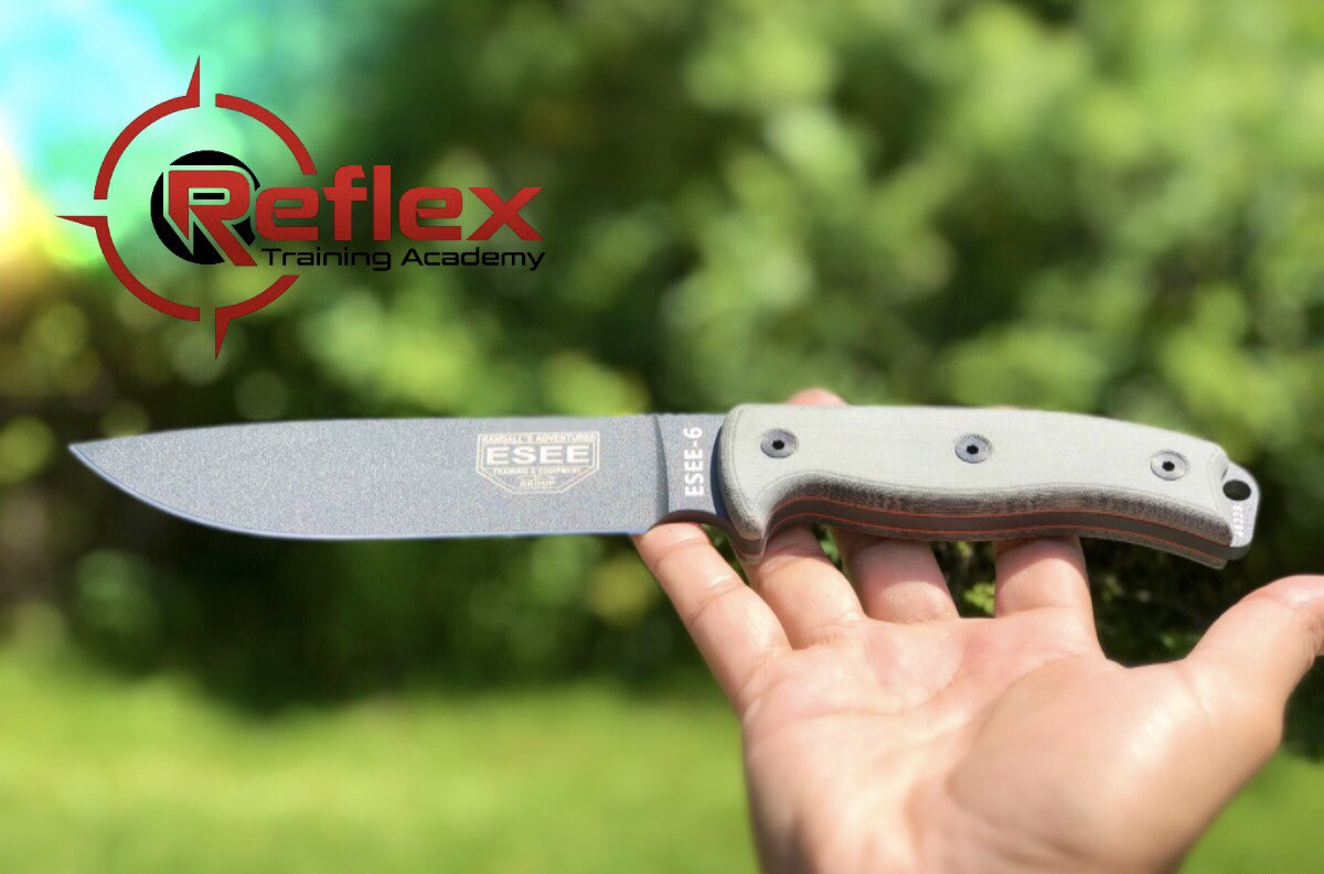 We picked up this @ESEEKnives gem for a BOB during a visit to @SMKWcom last week!
#reflex #training #rta #knifelife #beprepared #usa #fixedblade #esee6