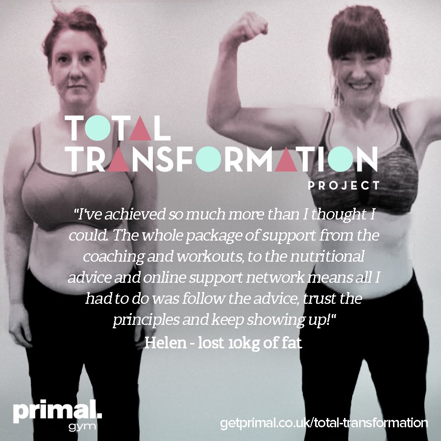 💫GET LIFE CHANGING RESULTS THAT LAST!💫

Primal's next Total Transformation Project kicks off in 2 weeks and we have just 10 spaces left: getprimal.co.uk/total-transfor…

Previous participants have lost up to 18kg of fat! Check out what some of them said about their experience...