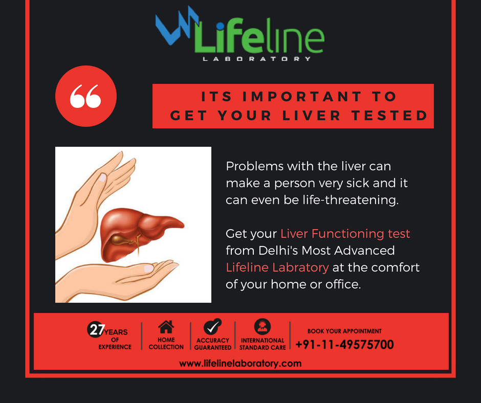 lifelinepathlab's tweet image. Liver plays a vital role in our body and performs various functions. 
Get your LFT (Liver function test) at Delhi&apos;s most advanced - Lifeline Laboratory
Call us 011-49575700 . Home collection is also available.

#LifelineLab #AdvancedLab #Healthylife #LFT #Homecollection
