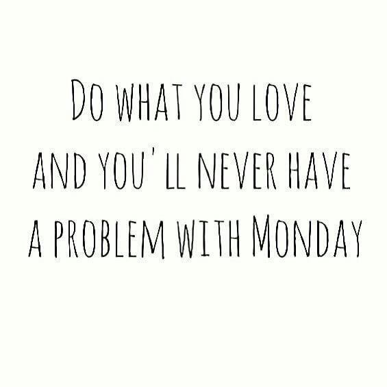 Reposting @riqueofficial: - via @Crowdfire 
Mondays don't suck your job does.  @futurestylist93 @Crowdfire @riqueofficial
Here’s to a week of blogging, wishing, editing, and planning! .
•
•
•
#qotd #monday #quote #mondaymotivation #wisewords #wordporn #love #igers #instagood