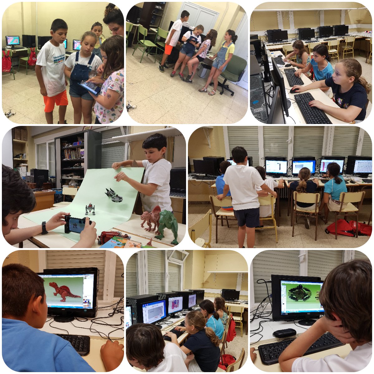 ActivaRedes's tweet photo. #videojuegos con #Scratch, #drones programados con #Tynker, #animaciones en #stopmotion… todo en el #QuanticsCamp del colegio @VirgendeAtocha https://t.co/wUgyNukv7Q