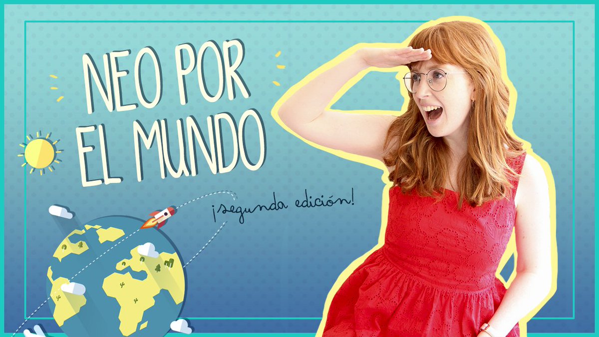 PlataformaNeo's tweet photo. Esta semana no habrá vídeo, pero os recomendamos que le echéis un vistazo al de la semana pasado, donde os presentábamos la segunda edición de #NeoPorElMundo. ✈️ ¡Concurso internacional! 
https://t.co/zMKLv1sKP5 https://t.co/opYCuUn6sv