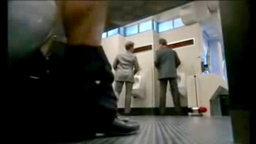  And here he is in Robocop, taking a dump,.
Happy Birthday Ronny Cox! 