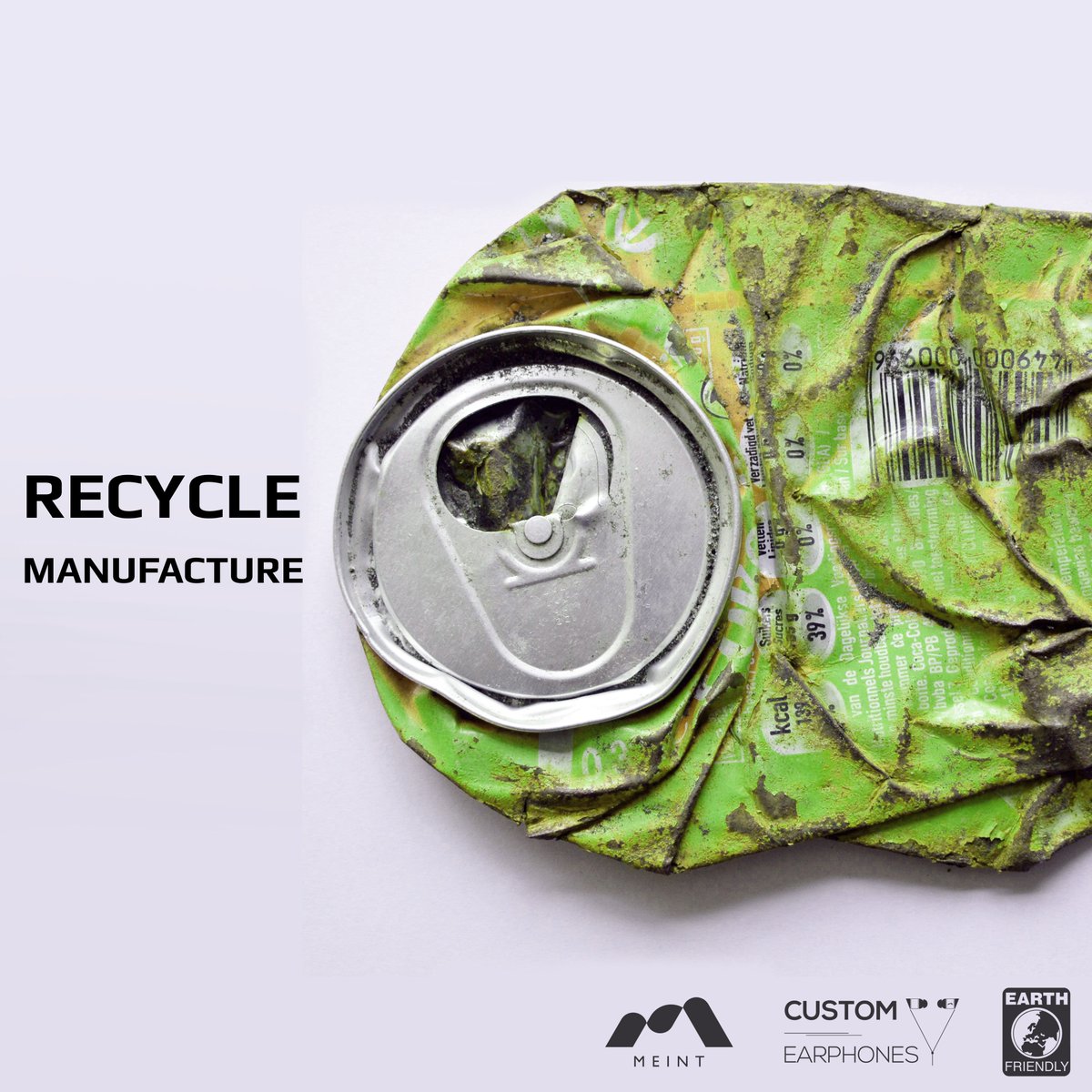 Many technology materials can be replaced with recycled resources that may cost more but in return keep our earth clean. 

#keepearthclean #recycling #pollution #environment #Manufacturing #technology #space #headphones #earphones #customearphones