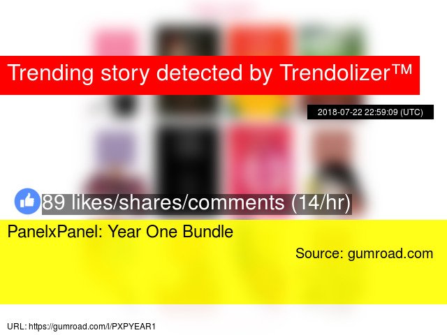 Comicolizer's tweet image. #PanelxPanel: Year One Bundle #comicsmagazine #HarrowCounty #SavageTown comics.trendolizer.com/2018/07/panelx…