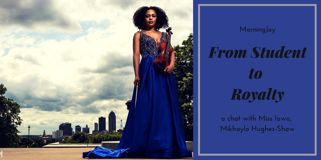 Season 2 of #MorningJoy is HERE! 
We chat with my friend Miss Iowa, Mikhayla Hughes-Shaw! 
She is only the 5th Black Miss Iowa in the history of the pageant. 
Listen to our fun chat here 
soundcloud.com/joy-woods-3721…